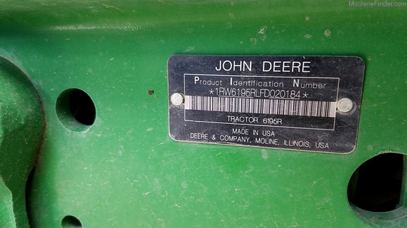 2015 John Deere 6195R