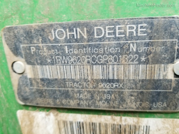 2016 John Deere 9620RX