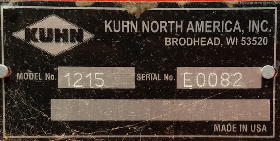 2016 Kuhn 1215