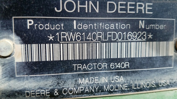 2015 John Deere 6140R