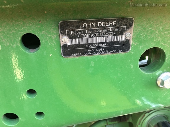 2018 John Deere 6195R