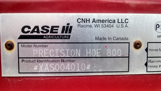2011 Case 800