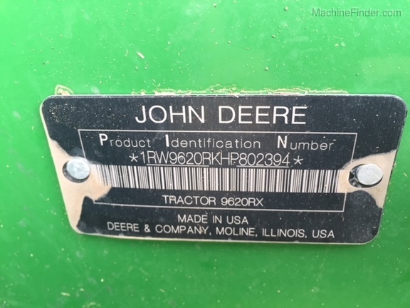 2017 John Deere 9620RX