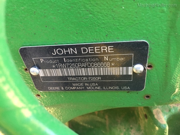 2015 John Deere 7250R
