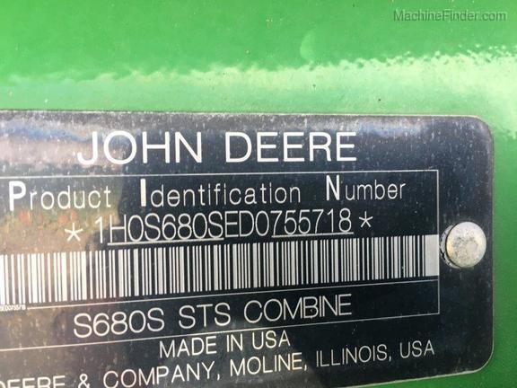 2013 John Deere S680