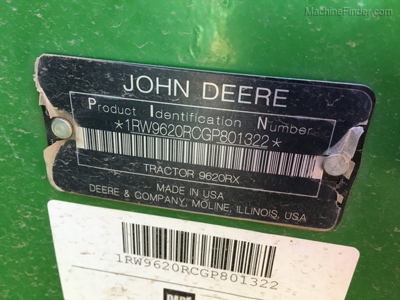 2016 John Deere 9620RX