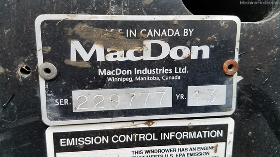 2013 Macdon M155