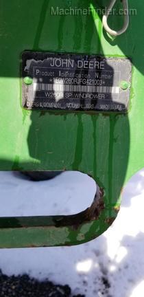 2016 John Deere W260