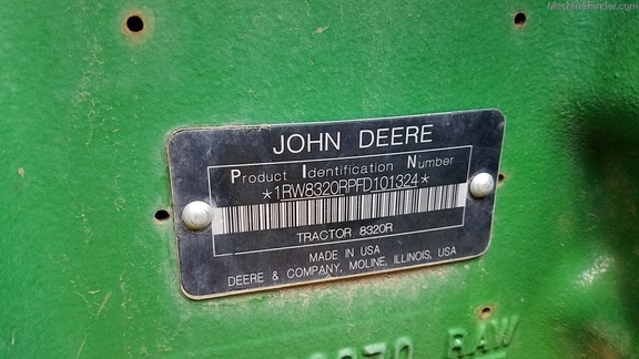 2015 John Deere 8320R