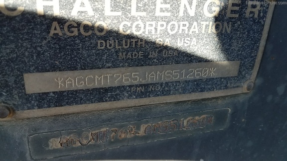 2004 Caterpillar MT765