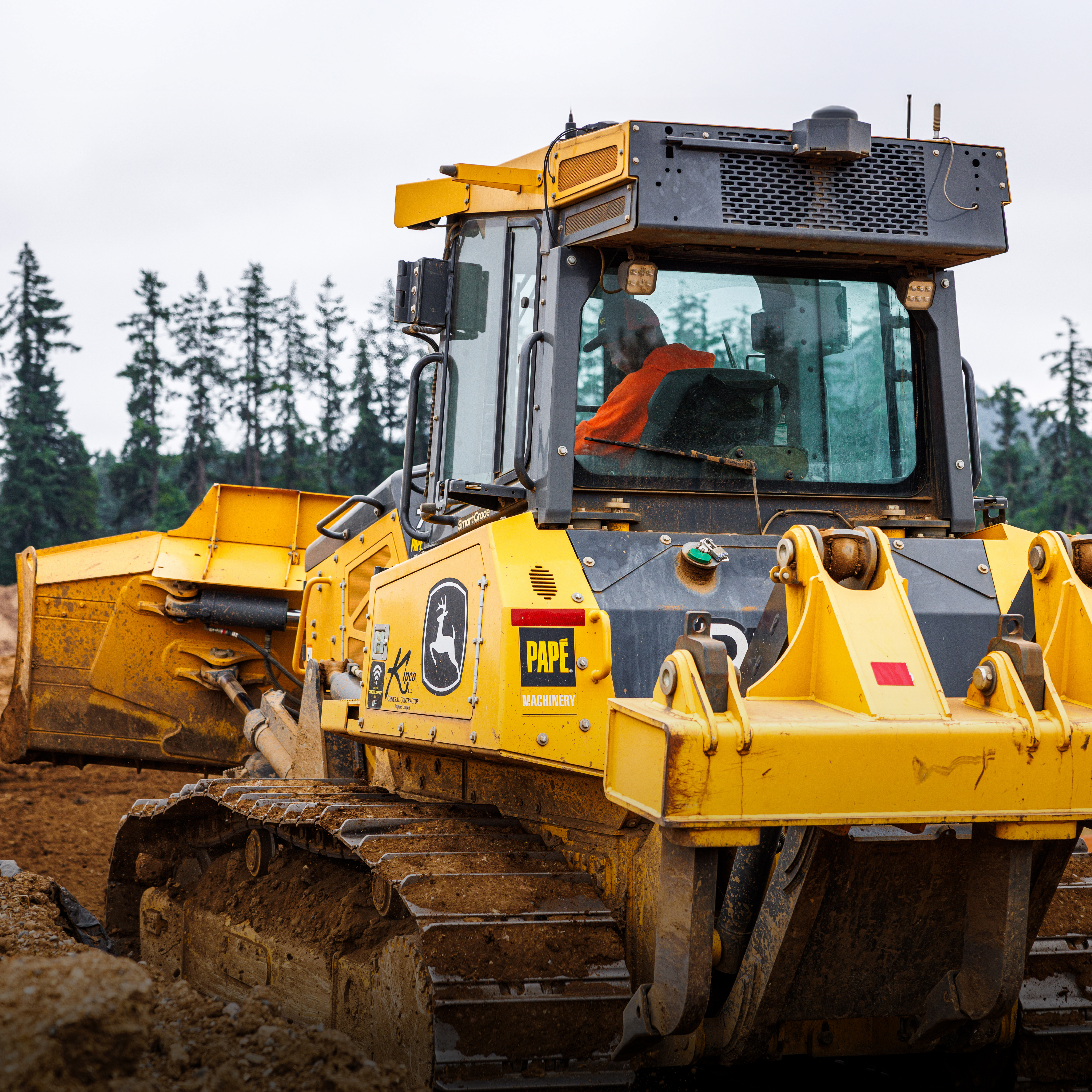 Pape Machinery Construction and Forestry_Kipco on the jobsite