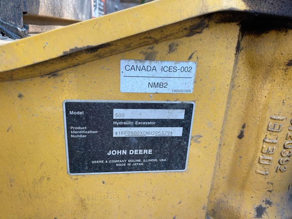 2021 John Deere 50G