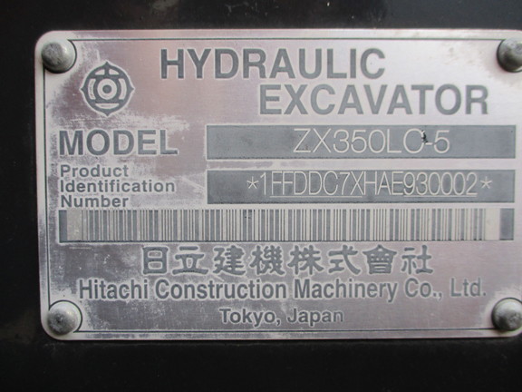 2010 Hitachi ZX350