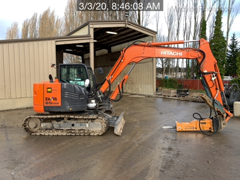 2018 Hitachi ZX85-5