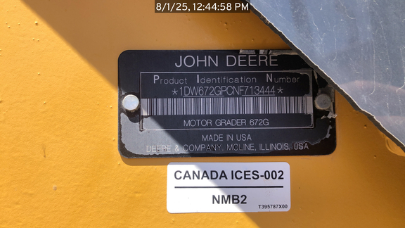 2021 John Deere 672GP