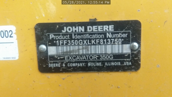 2019 John Deere 350GLC