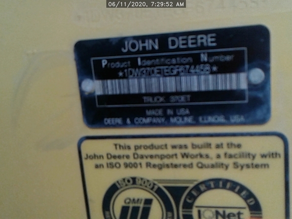2016 John Deere 370E