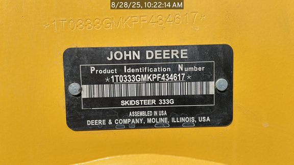 2023 John Deere 333G