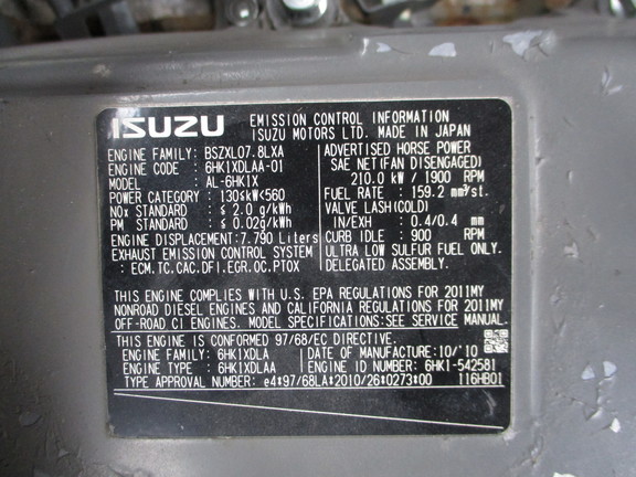2010 Hitachi ZX350