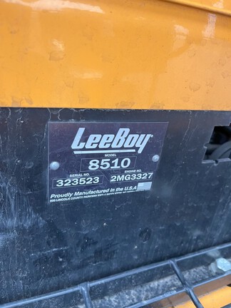 2021 Leeboy 8510E