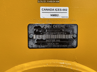 2019 John Deere 331G
