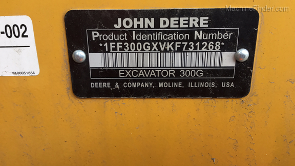 2019 John Deere 300GLC