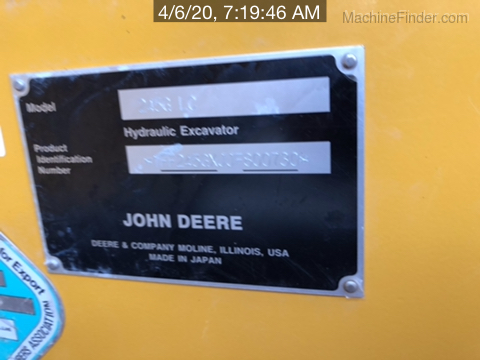 2018 John Deere 245G