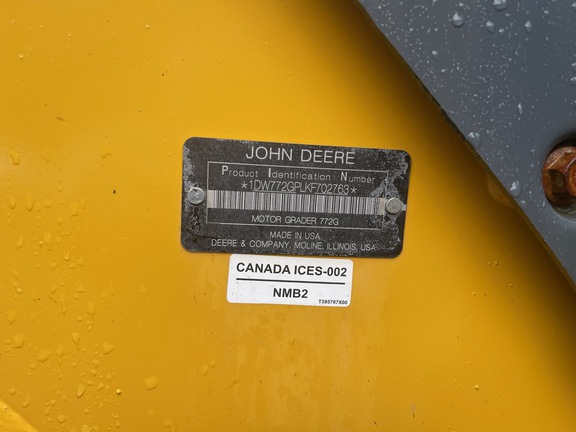 2020 John Deere 772G
