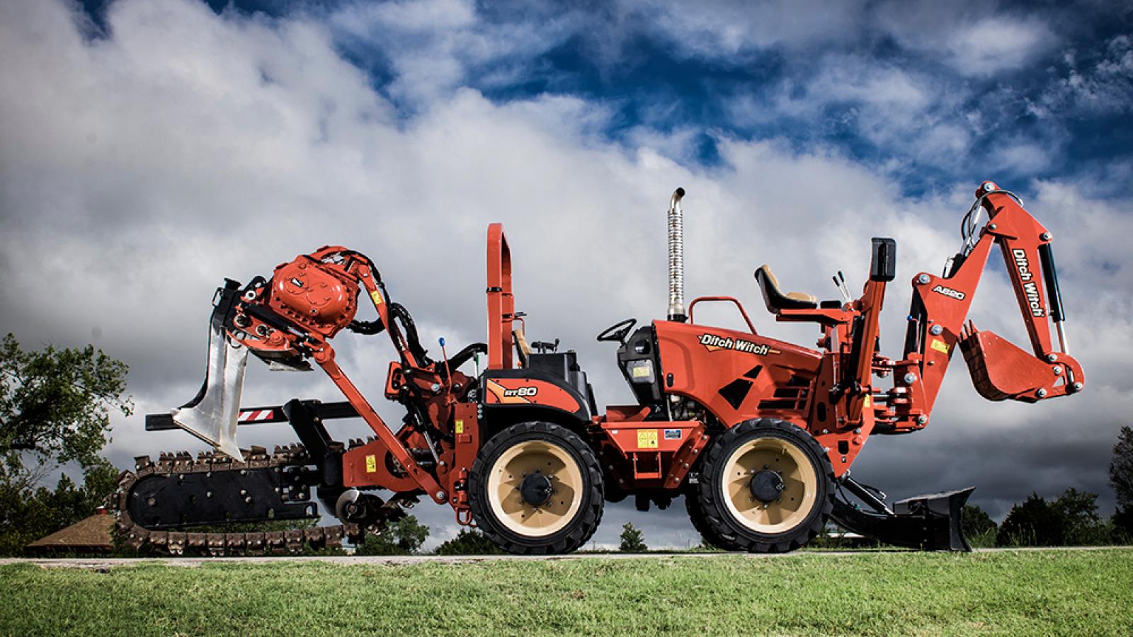 Ditch Witch RT80 Ride-On Trencher