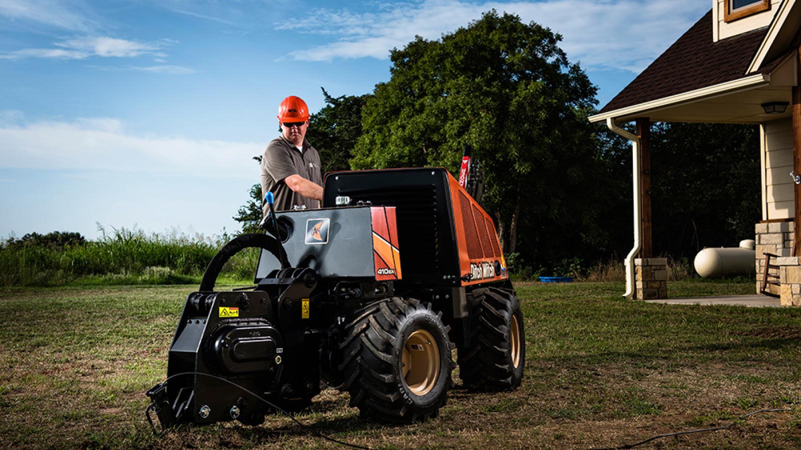 New Ditch Witch 410SX Vibratory Plow Ditch Witch West Equipment