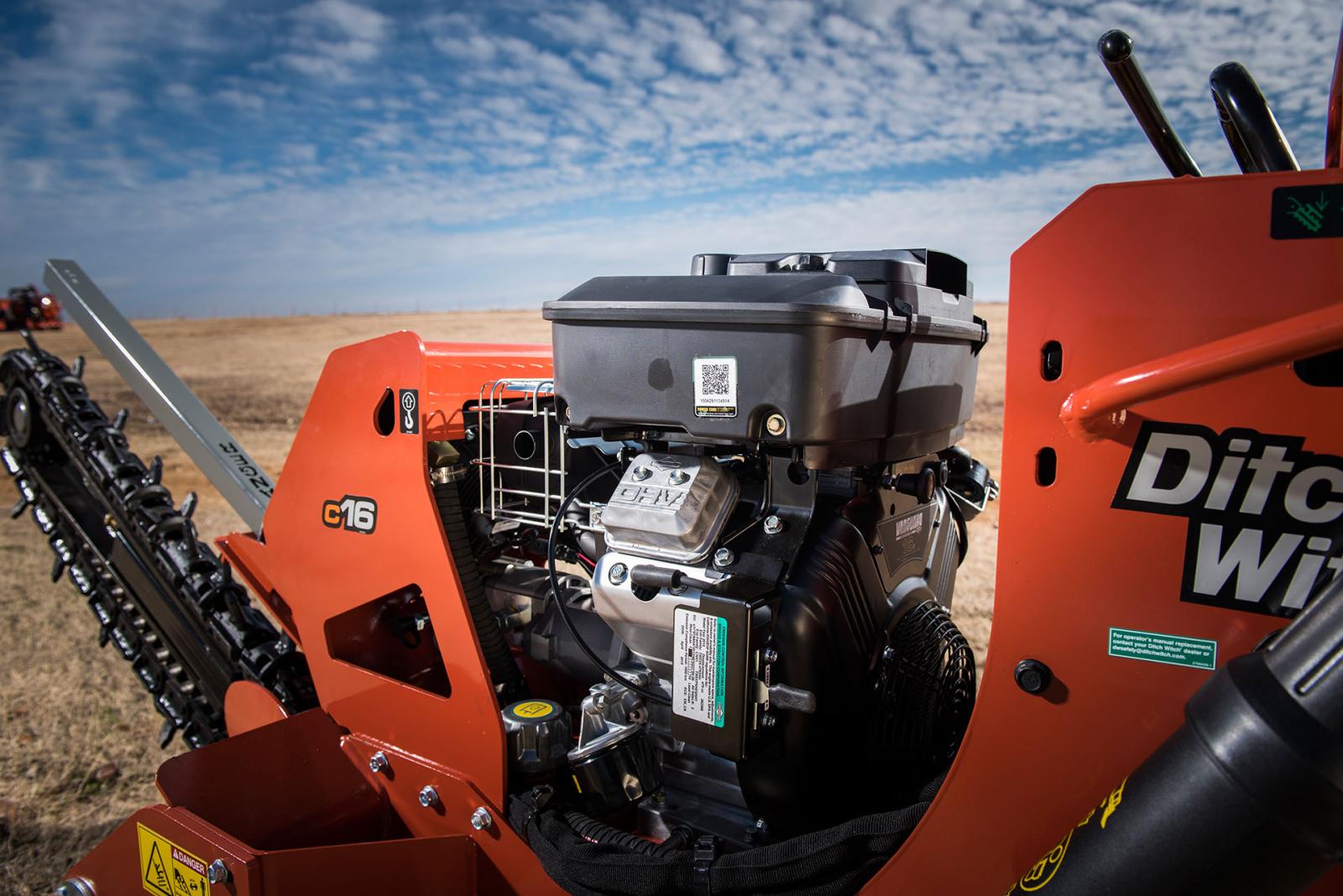 New Ditch Witch C16 Walk-Behind Trencher at Papé DitchWitch West