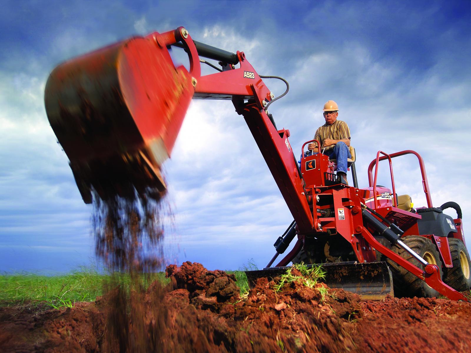 Ditch Witch RT55 Ride-On Trencher