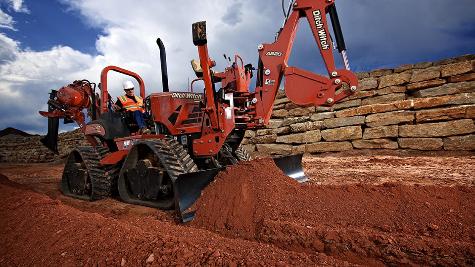 New Ditch Witch RT80 Quad Ride-On Trencher | Ditch Witch West Equipment