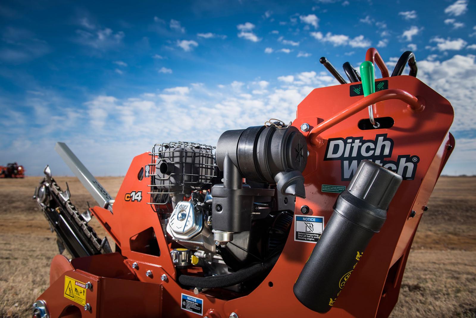 New Ditch Witch C14 Walk-Behind Trencher at Papé DitchWitch West