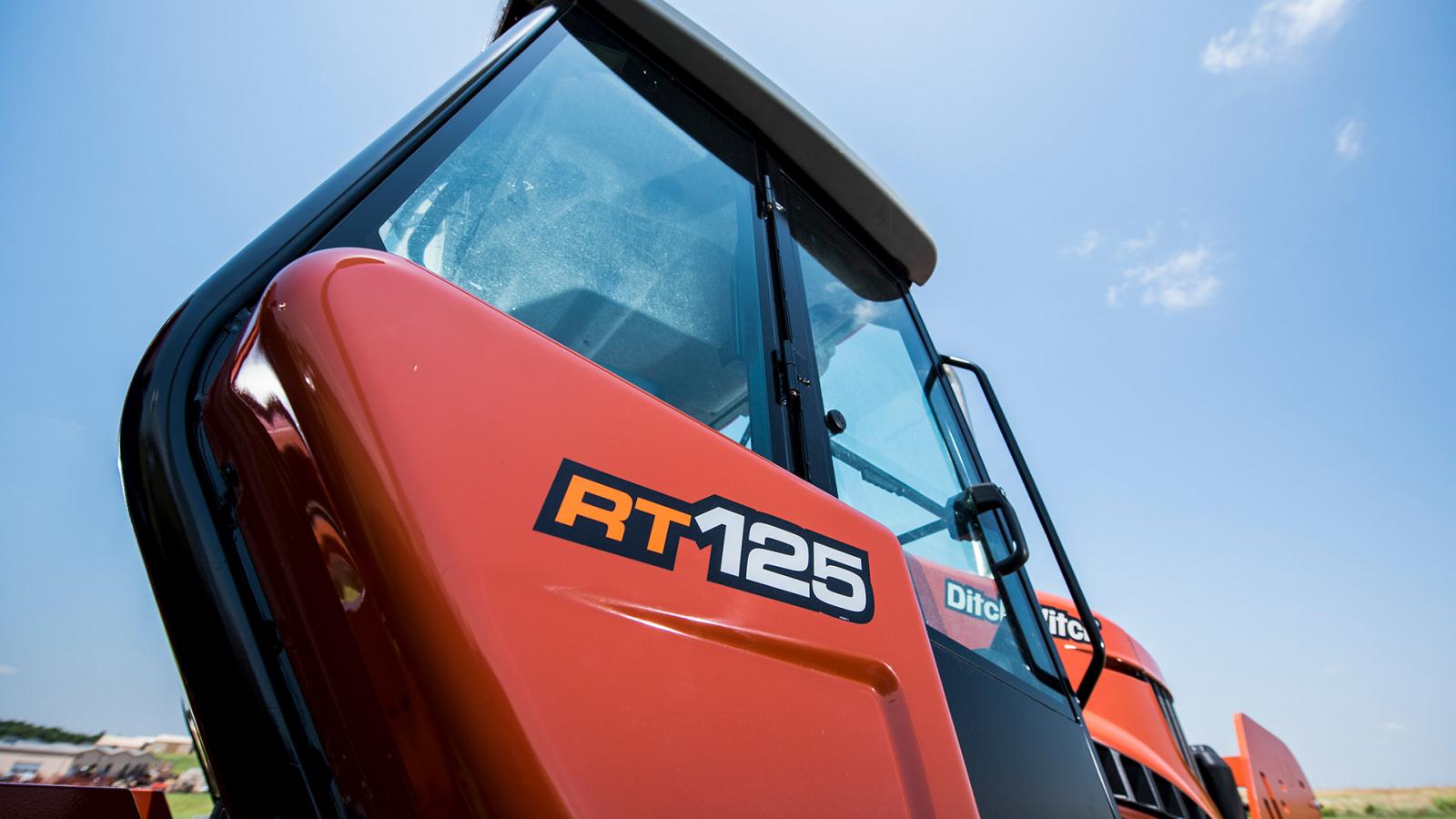 Ditch Witch RT125 RIDE-ON TRENCHER