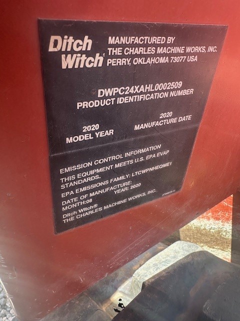 2020 Ditch Witch C24X