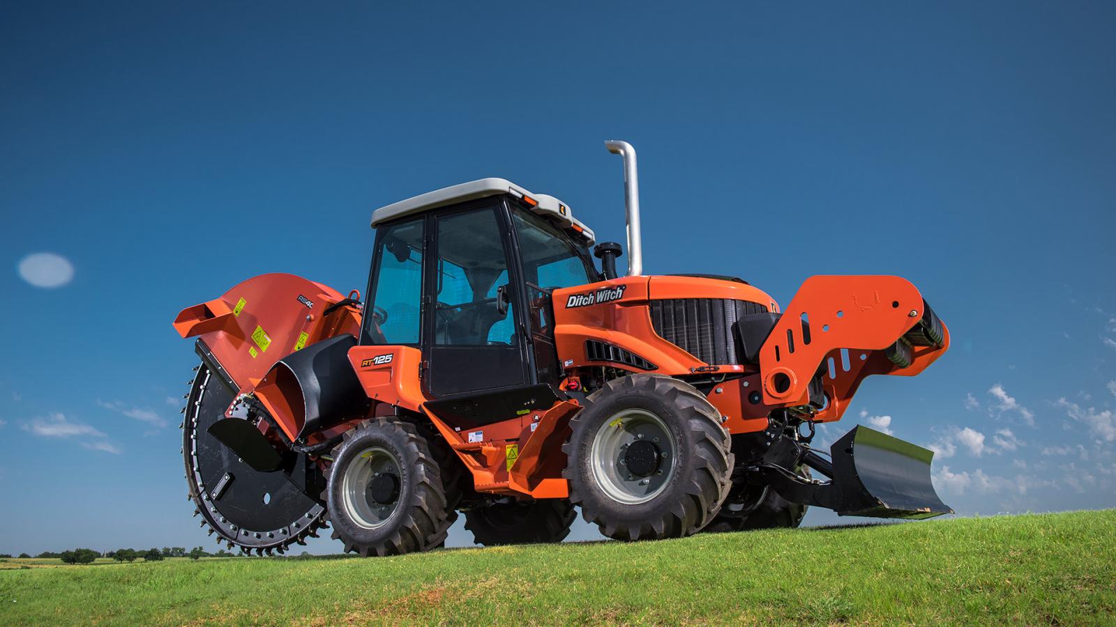 Ditch Witch RT125 RIDE-ON TRENCHER