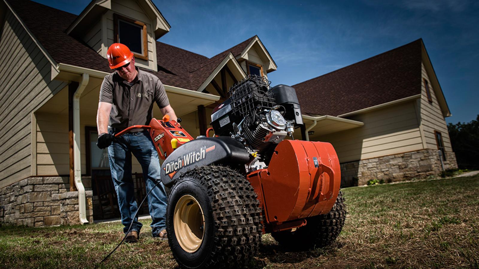 New Ditch Witch 100SX Vibratory Plow Ditch Witch West Equipment