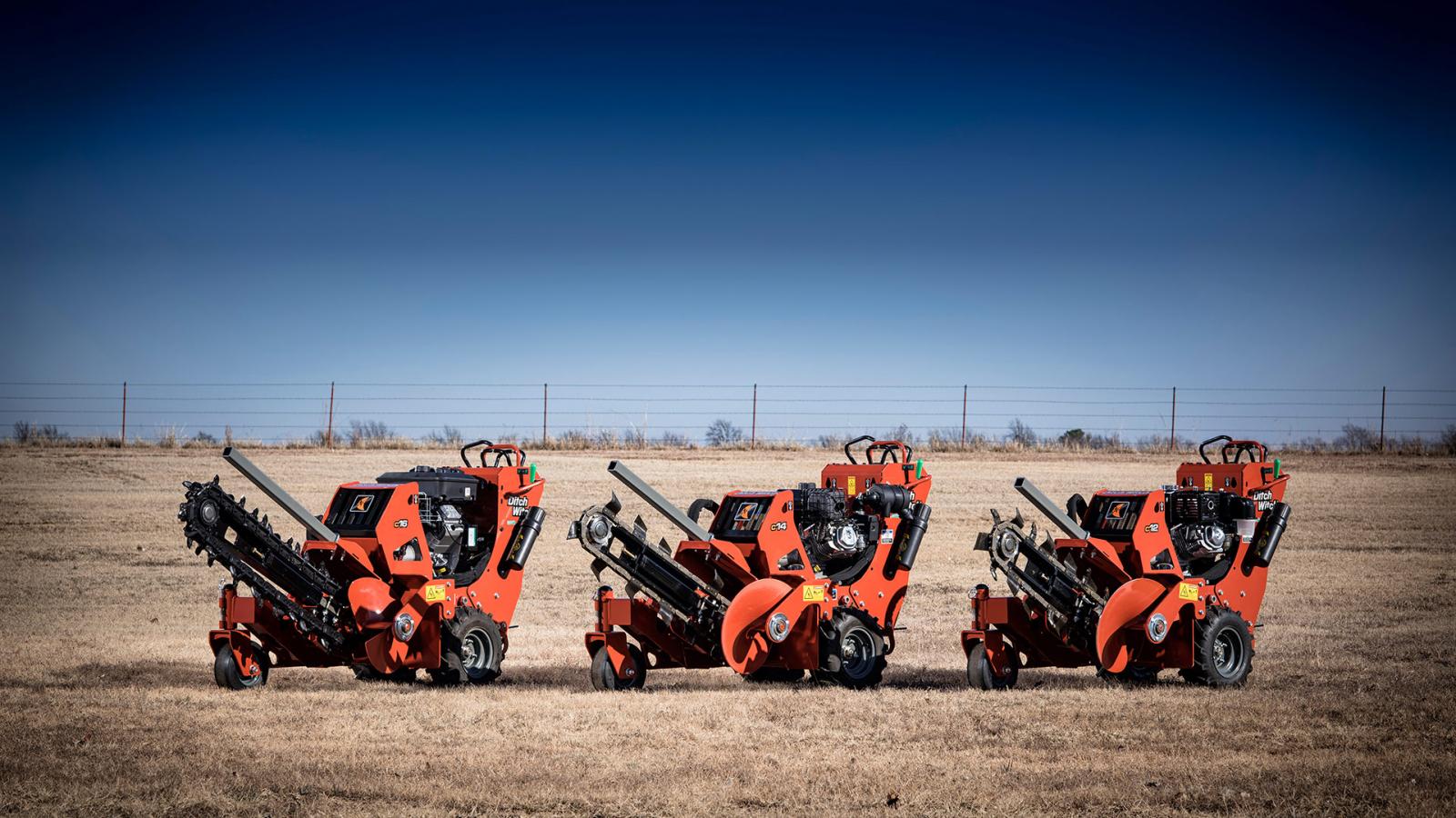 Ditch Witch C12 Walk-Behind Trencher