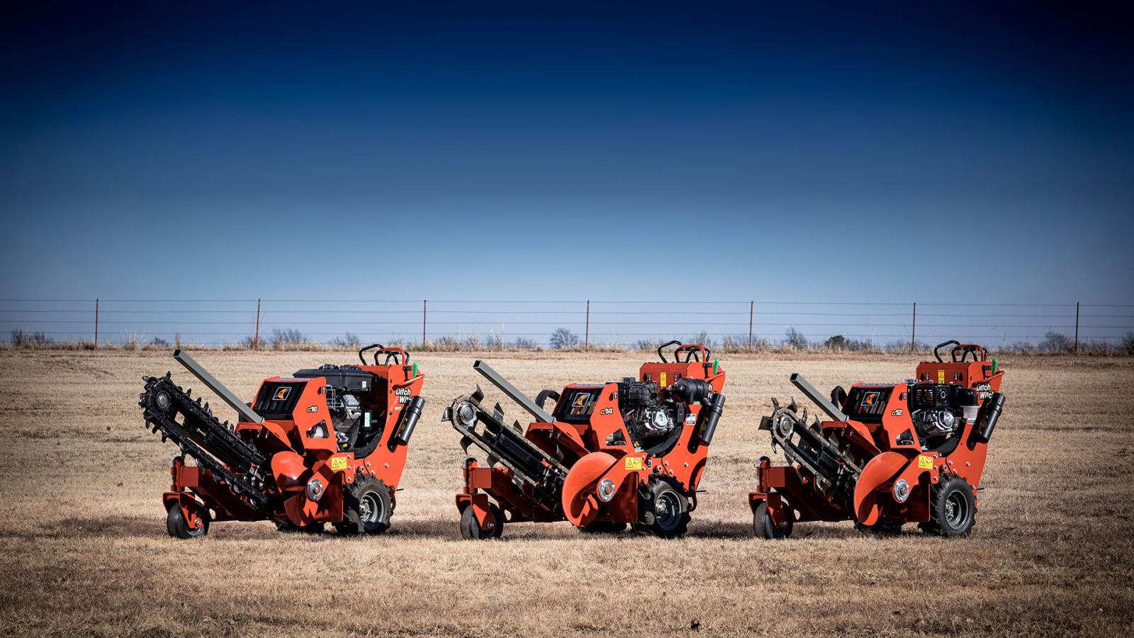 Ditch Witch C14 Walk-Behind Trencher