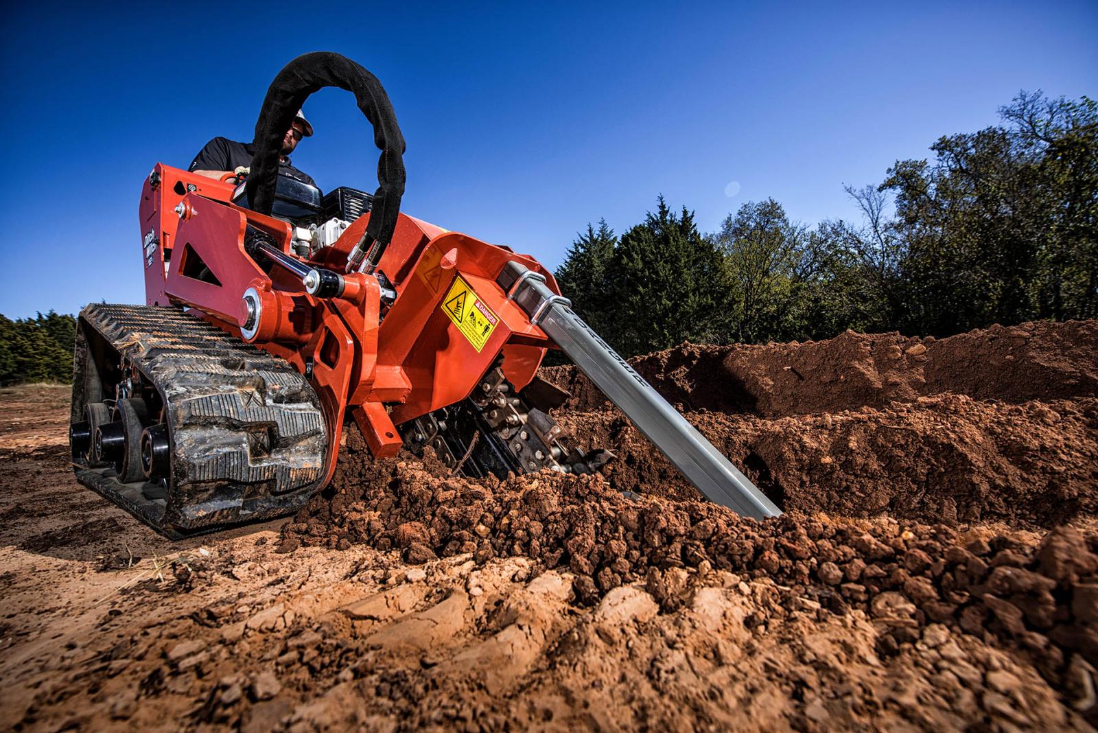 New Ditch Witch C12X Walk-Behind Trencher at Papé DitchWitch West