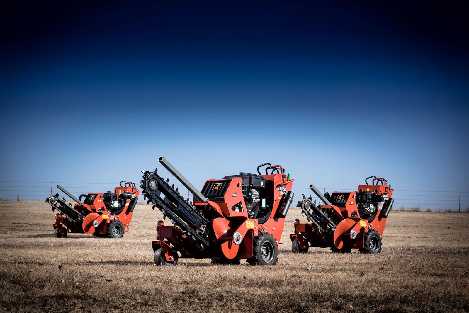 New Ditch Witch C16 Walk-Behind Trencher at Papé DitchWitch West