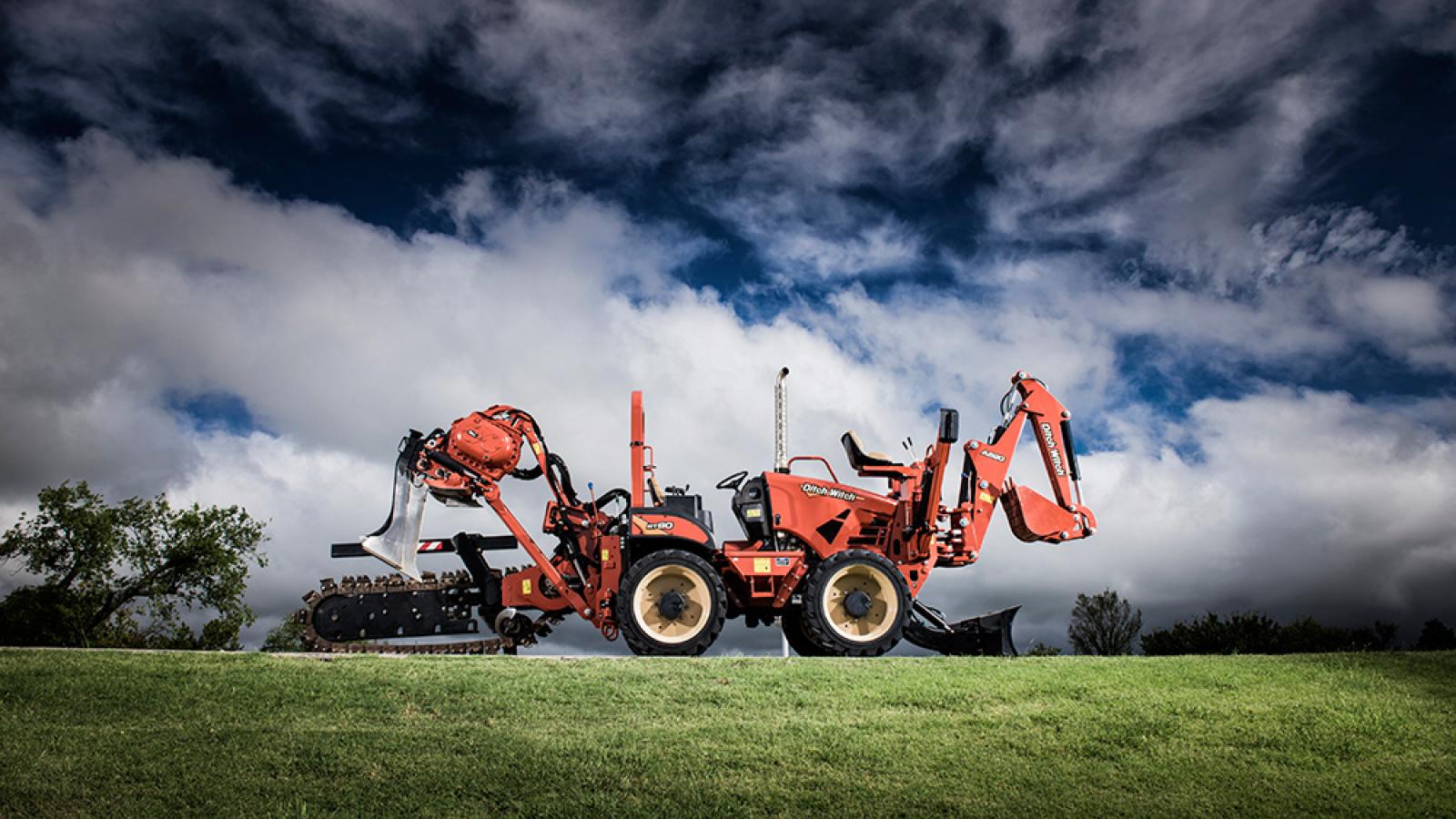 Ditch Witch RT80 Ride-On Trencher