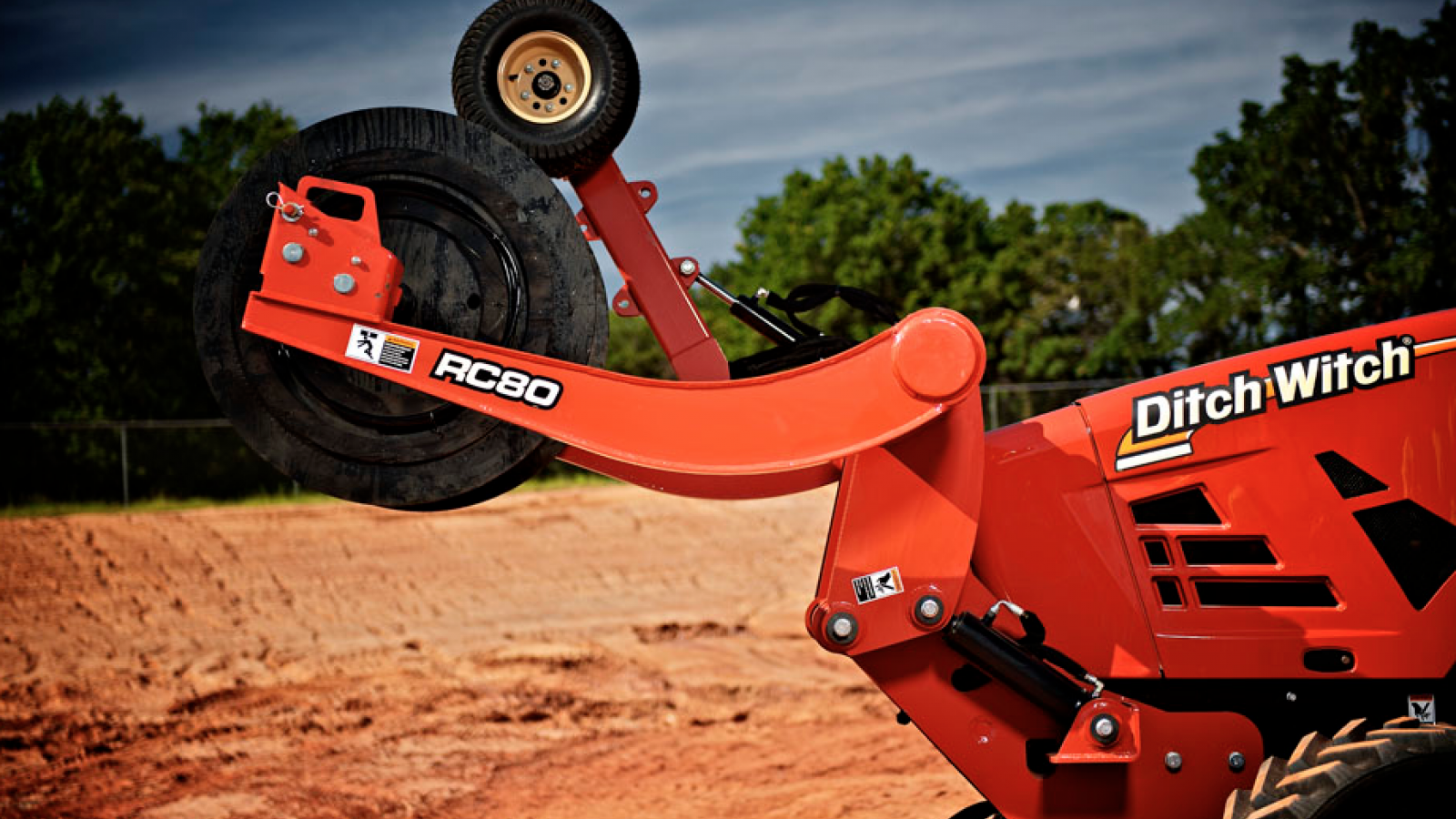New Ditch Witch RT80 Quad Ride-On Trencher | Ditch Witch West Equipment