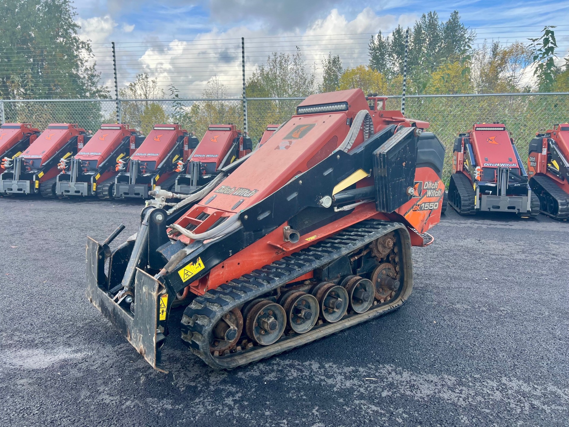 2018 Ditch Witch SK1550