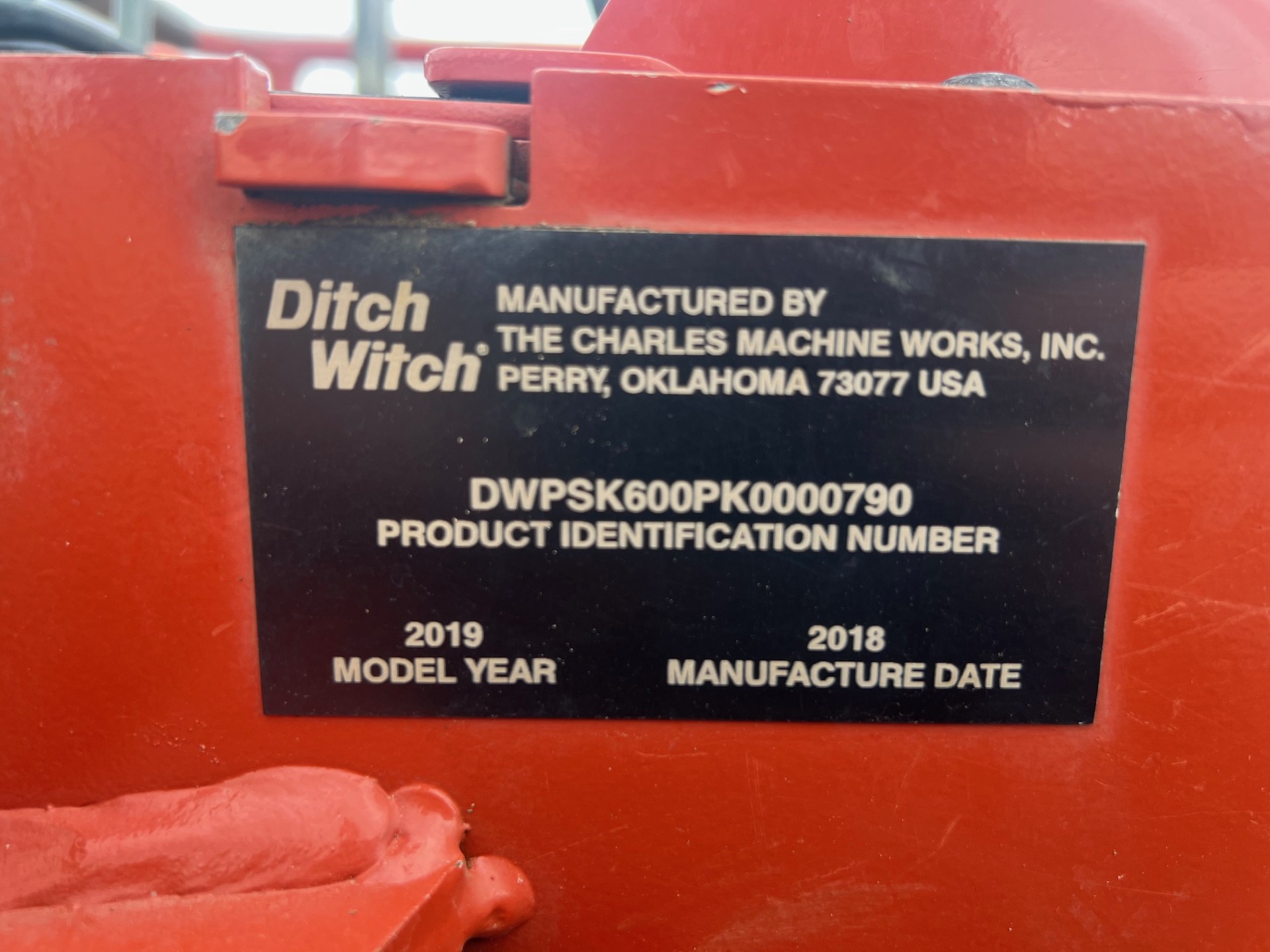 2019 Ditch Witch SK600
