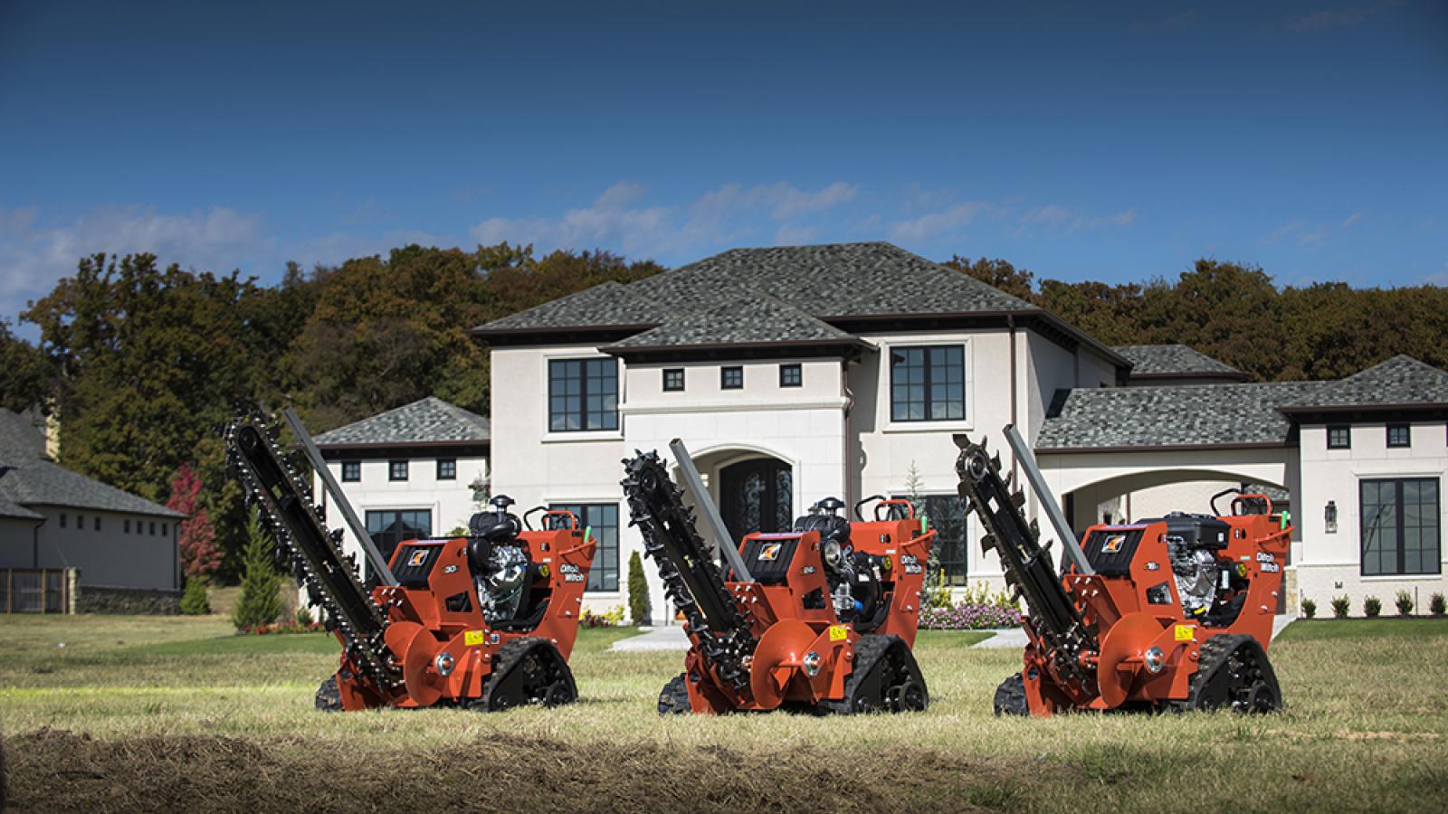 Ditch Witch C30X Walk-Behind Trencher