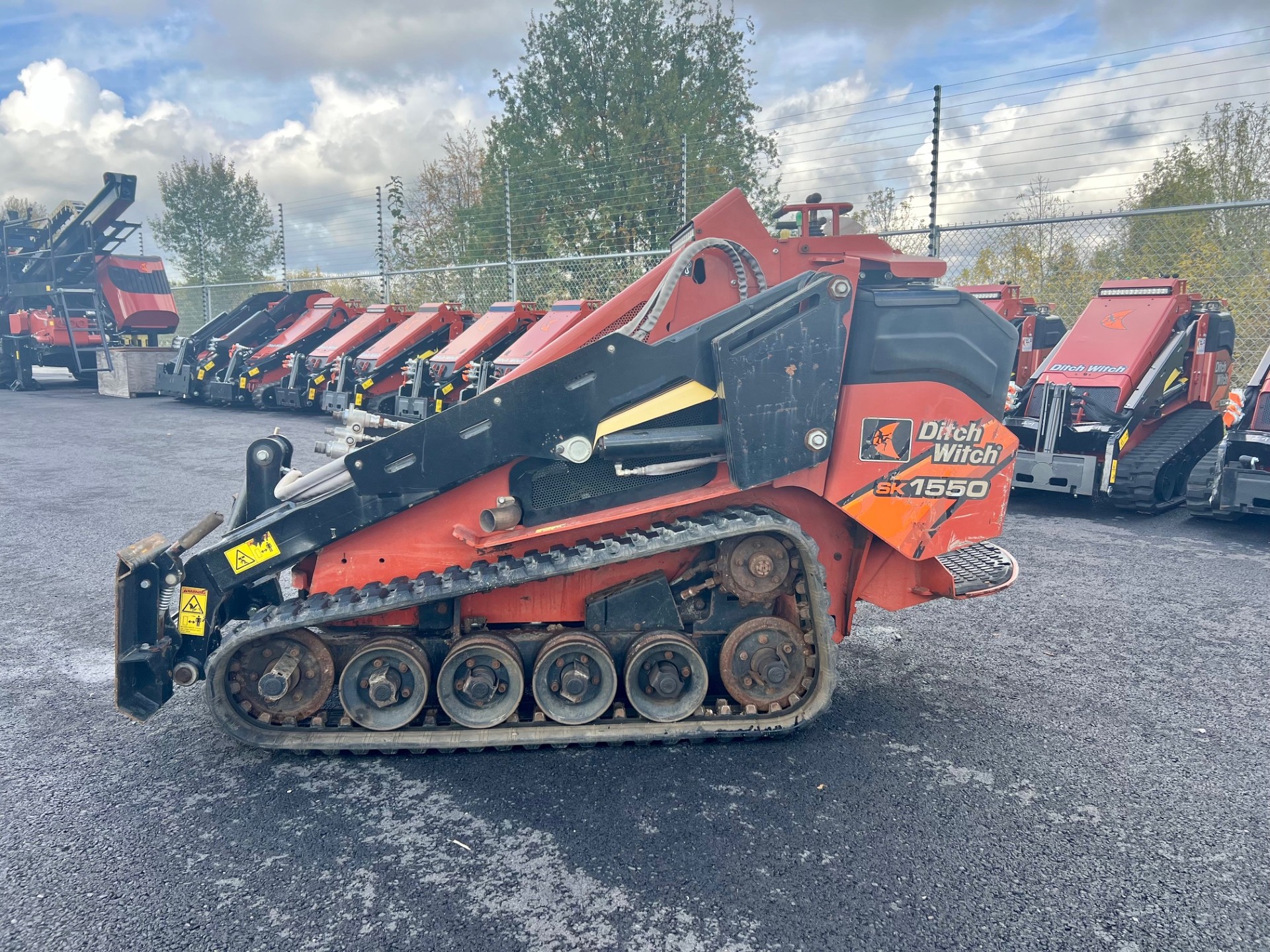 2018 Ditch Witch SK1550