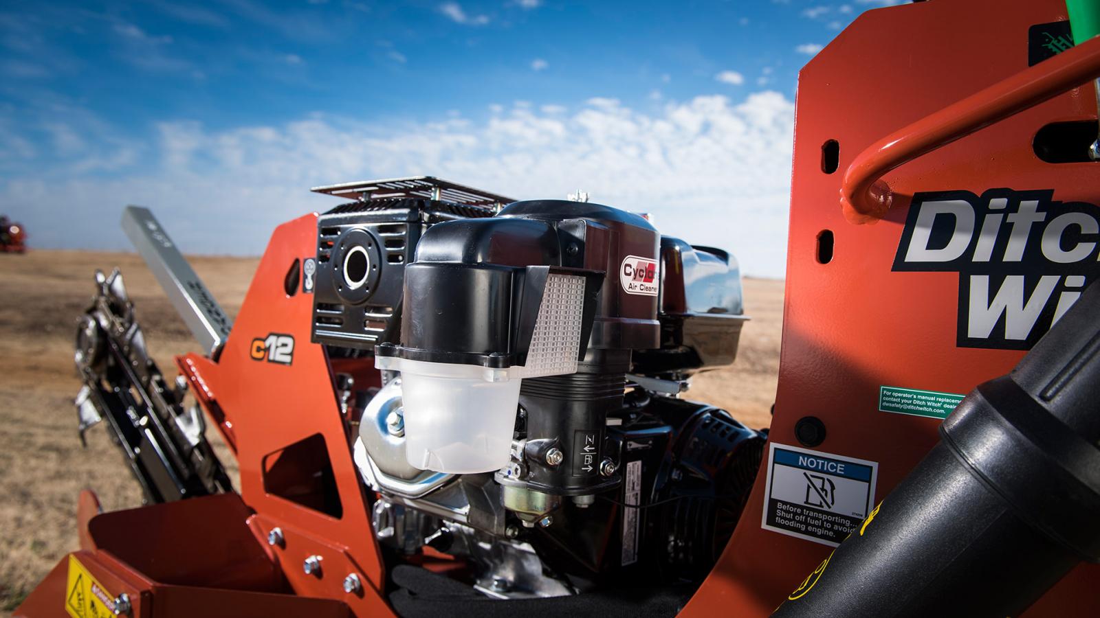 Ditch Witch C12 Walk-Behind Trencher