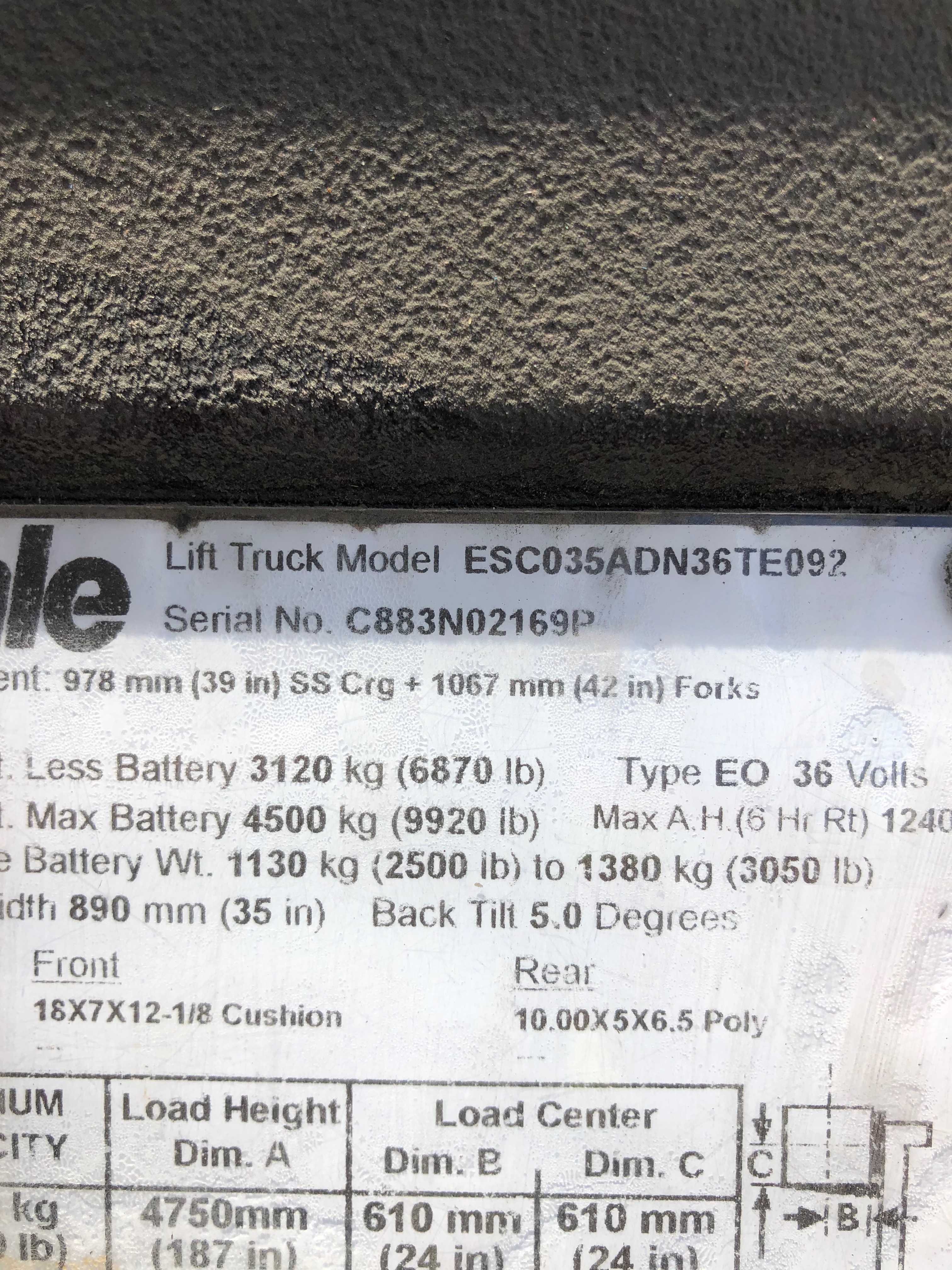 2016 Yale ESC035